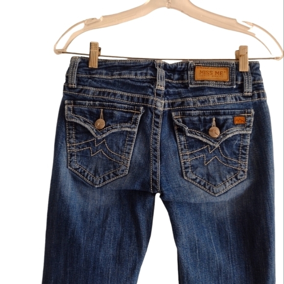 Miss Me Denim - Miss Me Denim Jeans. Size 28. Irene Boot. Preloved. Hemmed.